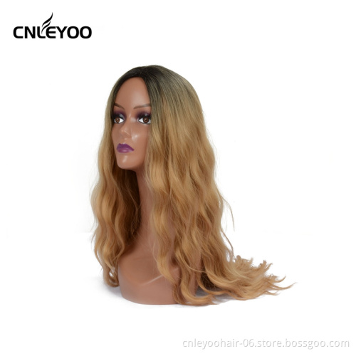 Wholesale 20 inch cosplay western fairy tale elves long curly synthetic human hair wigs